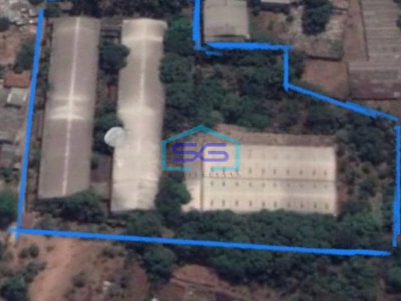 Dijual Ex Pabrik Hitung Tanah Serpong Pinang Tangerang LT 24076m2