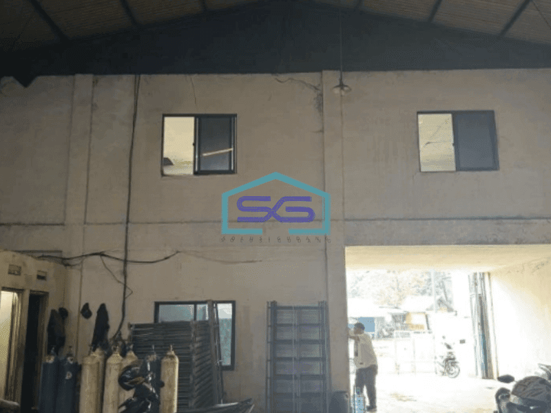 Dijual Gudang Murah Akses Container 40 Feet di Jatake Tangerang Luas Bangunan  360 m²