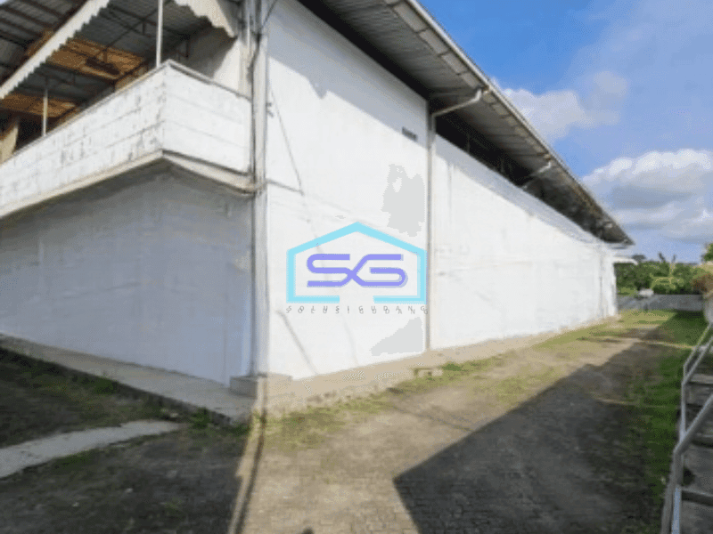 Dijual Gudang Akses Container 40 Feet di Periuk Tangerang Luas Bangunan 1000 m²