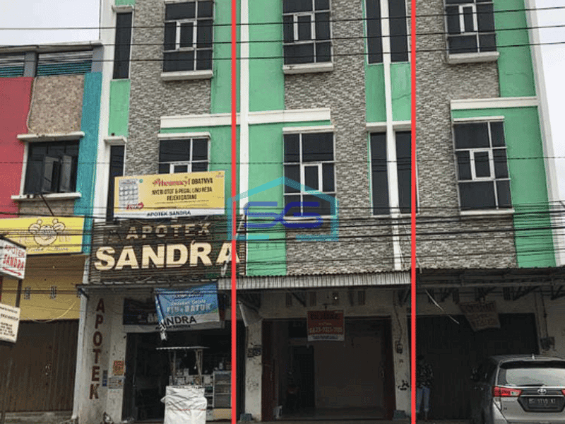 Dijual Ruko Strategis 5 Menit ke Terminal Jalan Musi Raya Celentang Palembang LB 128m2