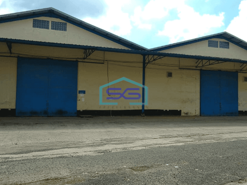 Disewakan 2 unit Gudang Jalan Pangeran Ayin Kenten Laut Banyuasin Sumatera Selatan LT 1000m2