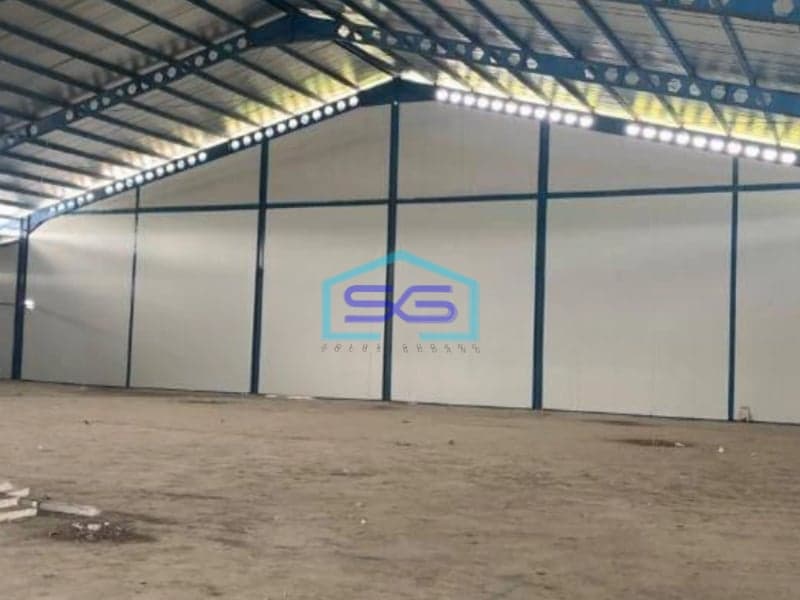 Disewakan Gudang Zona Industri Bangunan Baru Luas 2,5 Hektar Lokasi Klaten