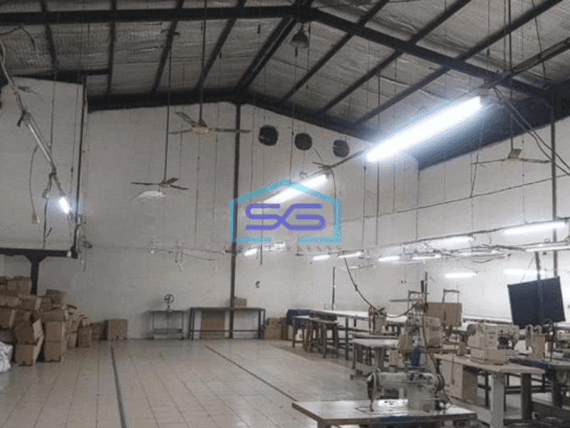 Disewakan Gudang Jl Raya Cikunir Bekasi Straregis Dekat Toll Bebas Banjir LB 850m2