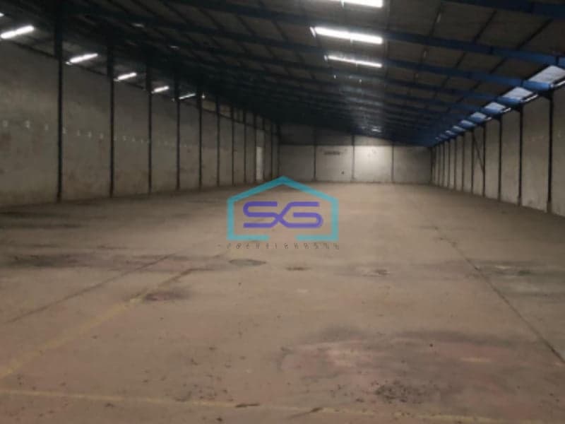 Dijual Gudang Besar Jalan Lintas Sumatera Palembang Luas Tanah 10214m2