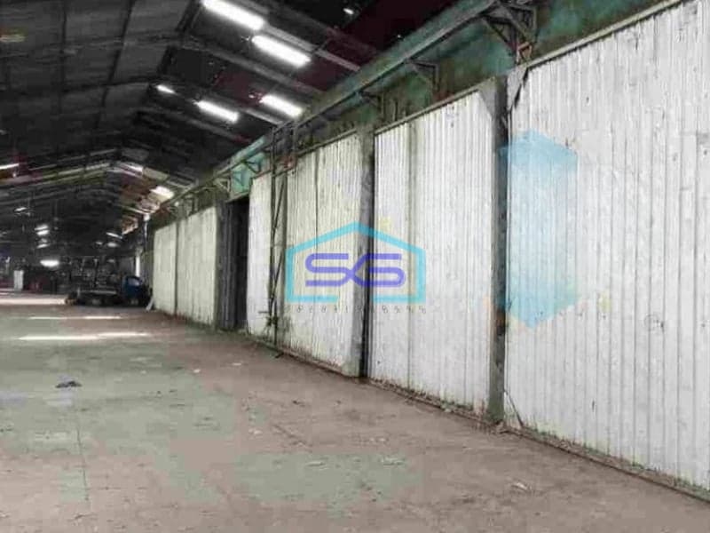 Dijual Gudang Ex Pabrik Dan Tanah Luas Raya Sememi Benowo Surabaya LT 30000m2