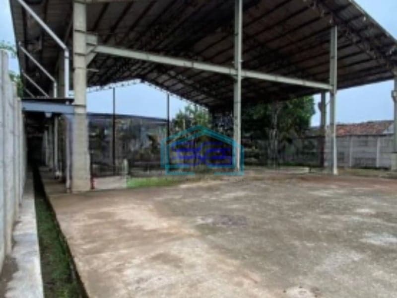 Dijual Tanah Dan Gudang Pool Legok Anti Banjir Legok, Tangerang Luas Bangunan  650 m²