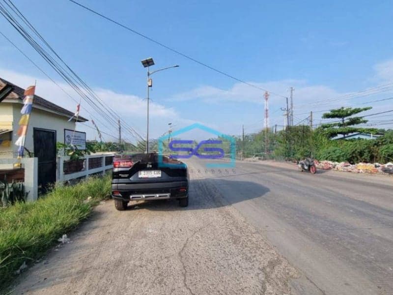 Dijual Tanah Dipinggir Jalan Cikande Serang Luas 5 Hektar