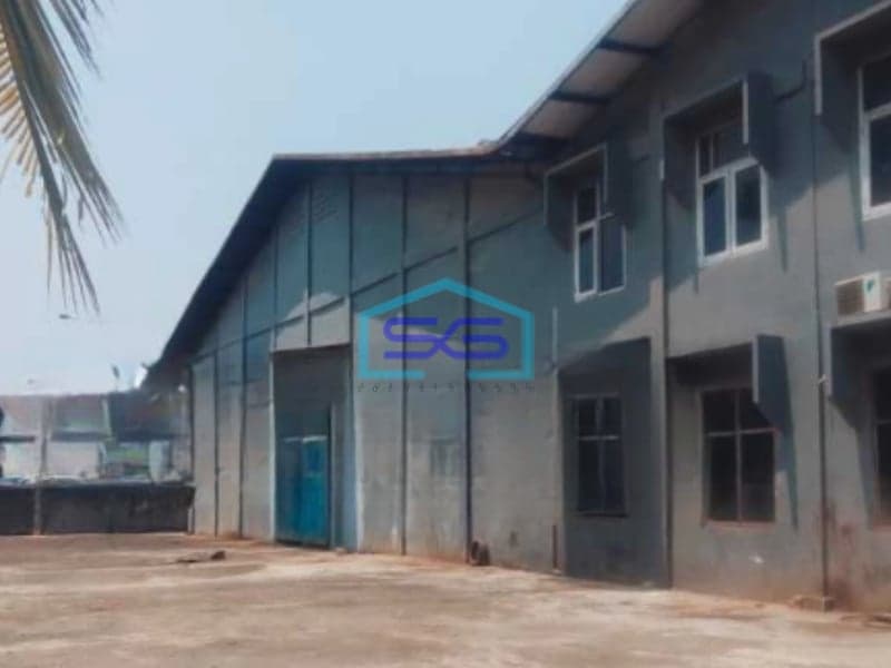Dijual Gudang Ada Kantor Luas Tanah  6500 m² Lokasi Pasar Kemis Tangerang