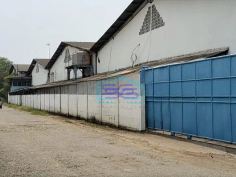Dijual Gudang Siap Pakai di Daerah Cikarang Utara Bekasi Luas Bangunan  40000 m²