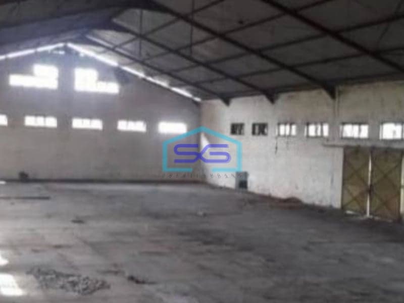 Dijual Gudang Zona Industri Dekat Exit Tol Klaten Pinggir Jalan Raya LT 6500m2