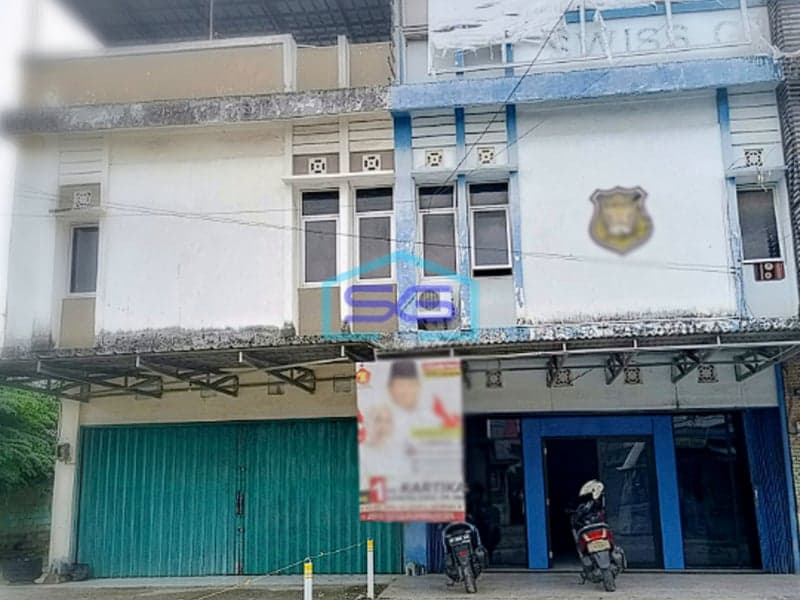 Dijual Ruko Besar 6 Meter Strategis 2,5 Lantai di Area Abiasan 8 Ilir Palembang LT 132m2