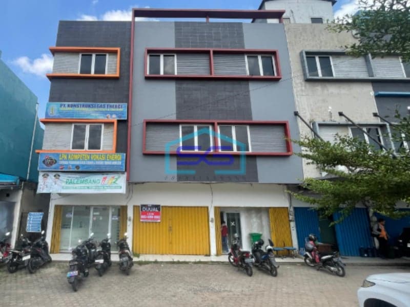 Dijual Ruko 3 Lantai di Jalan Sukabangun I Palembang Luas Tanah 110m2