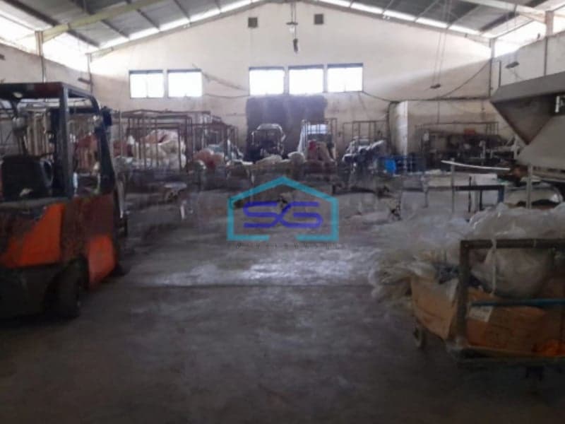 Disewakan gudang Luas Bangunan 600 m2 Lokasi Batu Ceper Tangerang