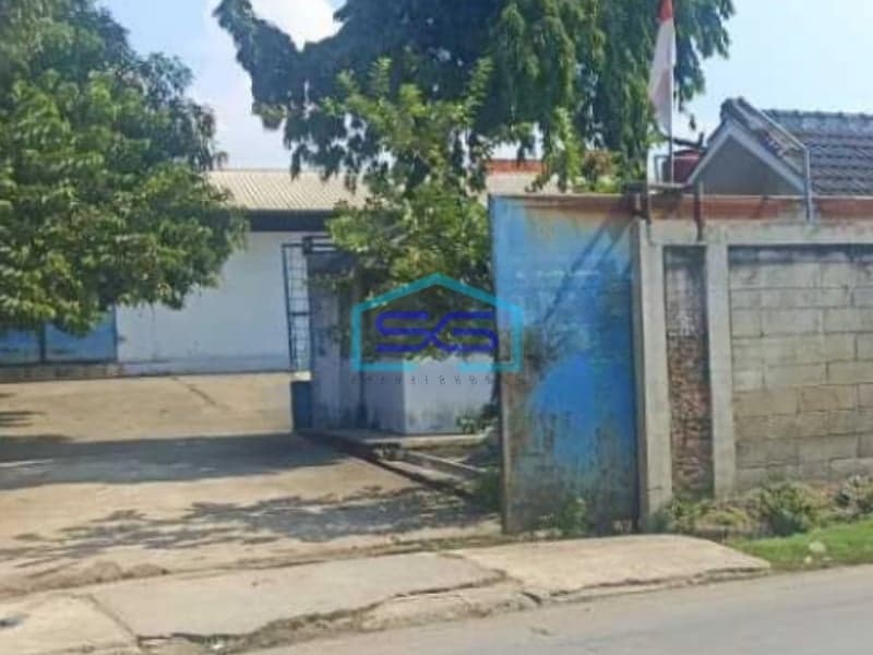 Dijual Termurah ! Gudang Pinggir Jalan Raya Di Legok Tangerang LT 935m2