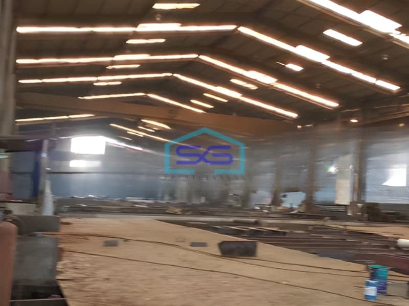 Dijual Pabrik Luas Bangunan  33000 m²  Lokasi Bebas Banjir di Jayanti Tangerang