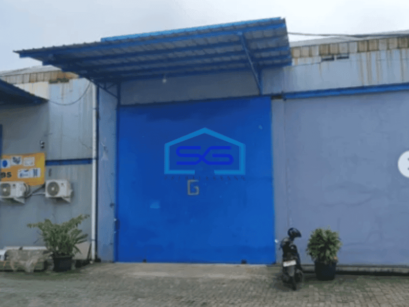 Disewakan Gudang Luas Bangunan 450 m2 di Legok Tangerang