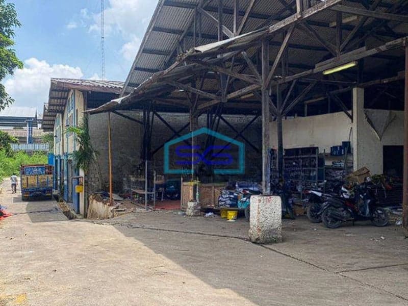 Dijual Gudang Siap Pakai di Bekasi Barat Akses Tol dan Kontainer LT 1874m2