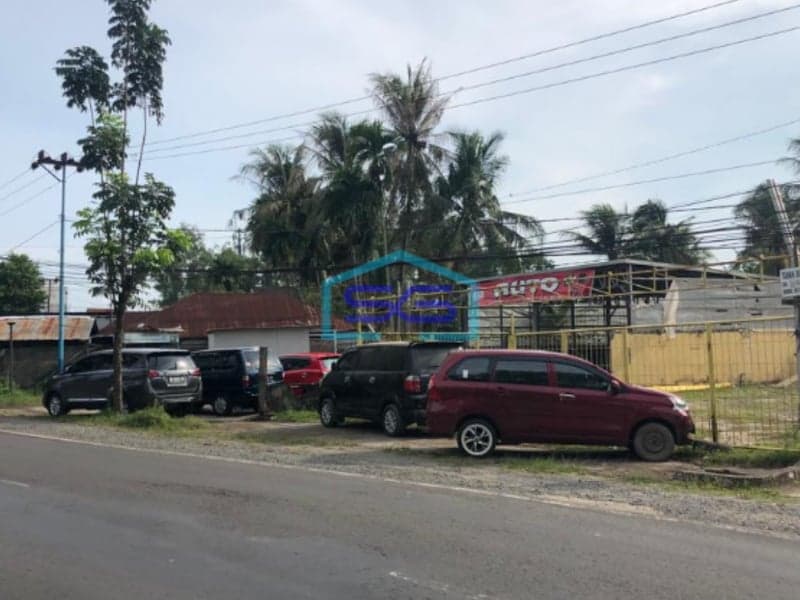 Dijual Tanah Luas 2.580 m² dilokasi Strategis Jl Alamsyah Ratu Prawira Negara Palembang