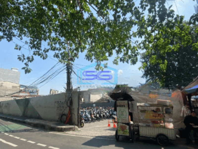 Dijual Tanah Komersil Di Kebon Kacang Jakarta Pusat Luas Tanah 2030 m²