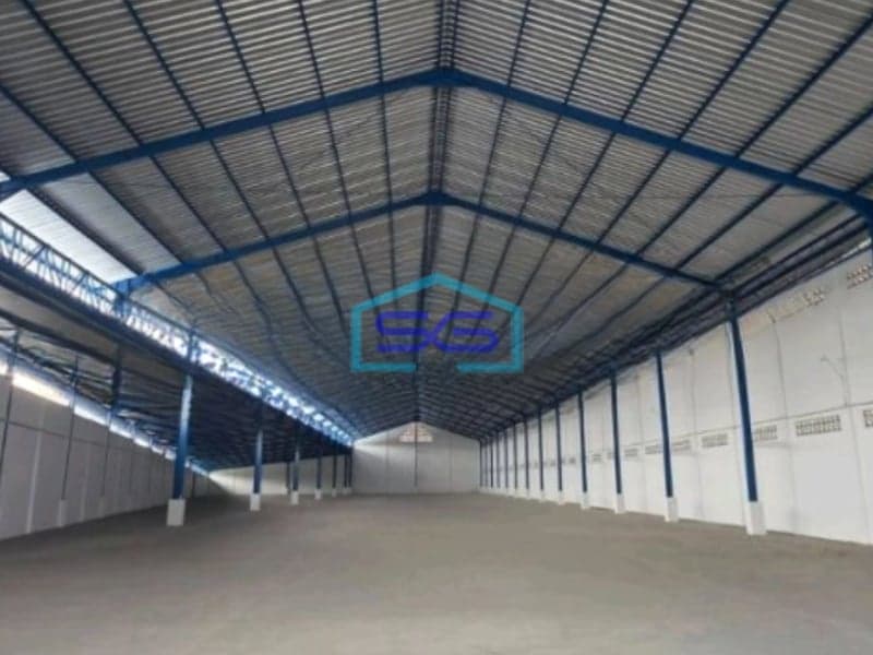 Disewakan Gudang Luas Tanah  3277 m² Lokasi Bebas Banjir di Buduran Sidoarjo