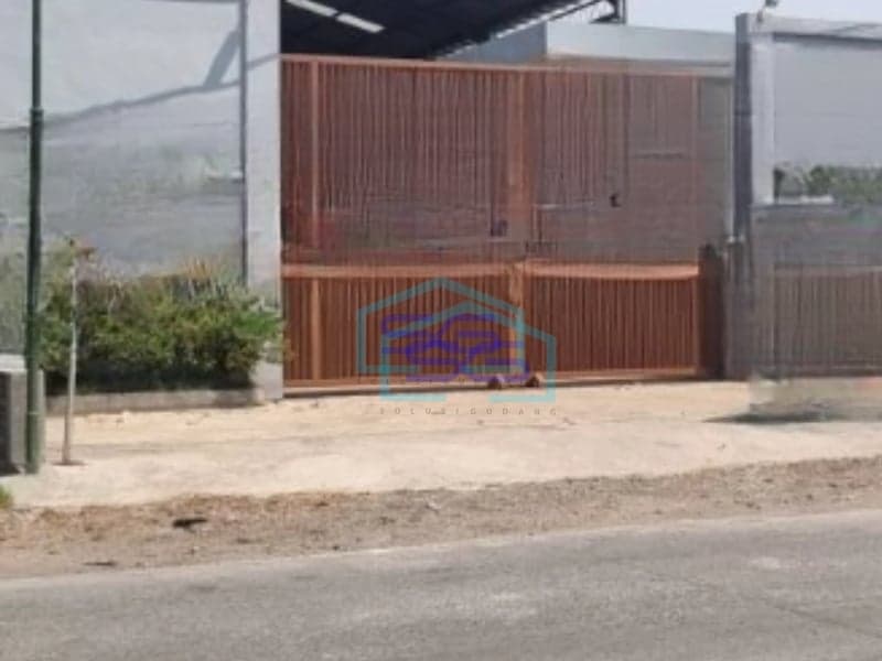 Disewakan Gudang Akses Container 40 Feet Luas Bangunan  750 m² di Mojosari Mojokerto