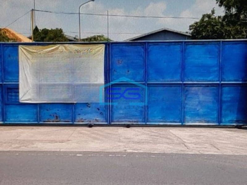 Dijual Gudang Bagus Tanah Luas Mojokerto Lokasi Strategis Dipinggir Jalan Raya LB 11550m2