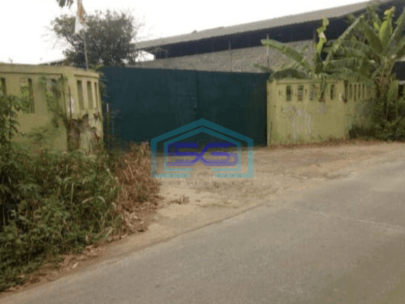 Dijual Gudang Usaha Samping Jalan Utama Bantar Gebang Bekasi