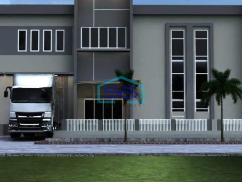 Disewakan Gudang Siap Huni Industri Delta Silicon Lippo Cikarang Luas Bangunan 510m2