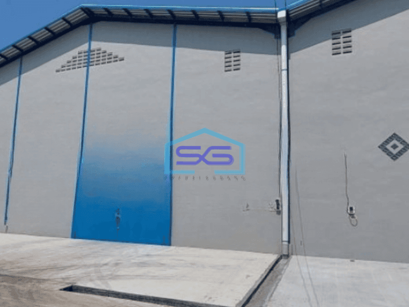 Dijual Gudang Murah Lokasi Bebas Banjir Luas Tanah 1502 m² di Dadap Tangerang