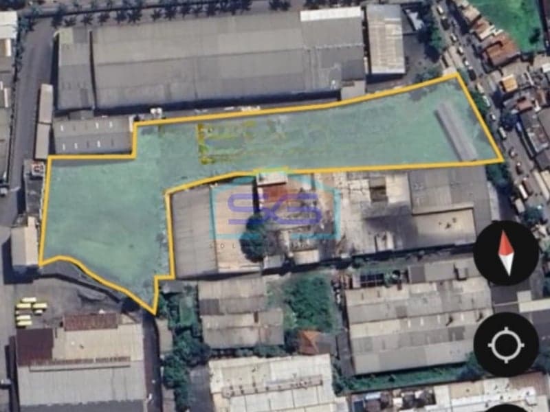 Disewakan Tanah Kav Moh Toha Bandung Luas Tanah 9001m2
