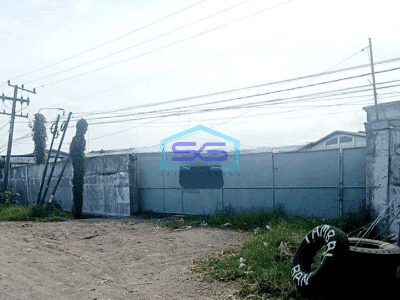Disewakan Gudang Pabrik Strategis Nol Jln Raya Bypass Krian Sidoarjo Dekat Tol LT 8000m2
