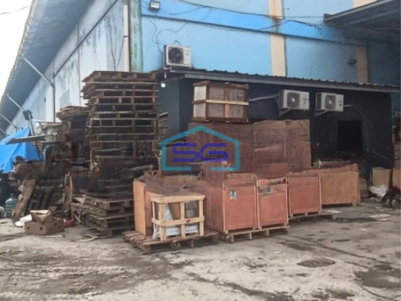 Disewakan Gudang Luas Tanah  3500 m² Lokasi Bebas Banjir di Tangerang