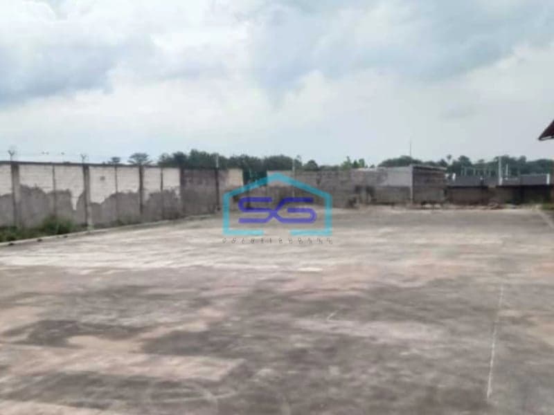 Dijual Gudang Akses Container 40 Feet Luas Tanah  4000 m² di Bogor