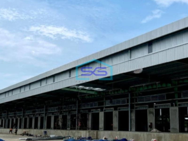 Disewakan Gudang Sudah Renovasi SHM Luas Tanah 1600 m2 Daerah Daan Mogot Tangerang