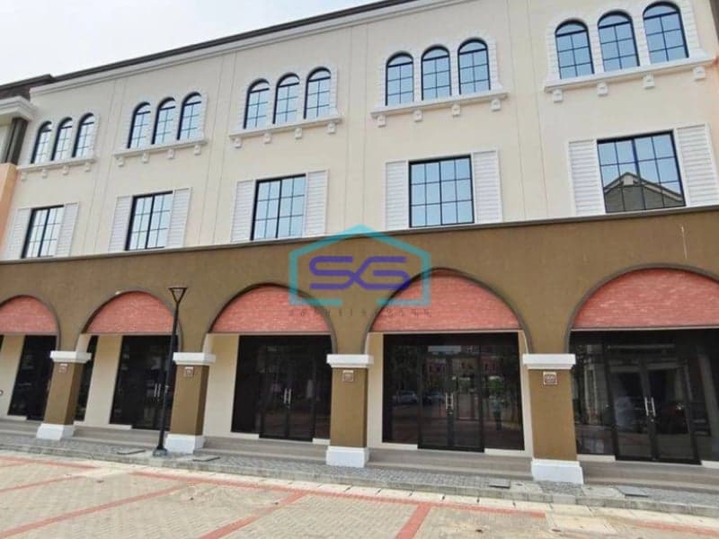 Disewakan Ruko Osaka View Danau 3 Lantai Harga Terbaik PIK 2 Jakarta Utara