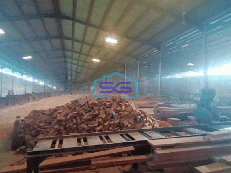 Dijual Gudang Ex Pabrik Luas Bangunan  3000 m² di Pasar Kemis Tangerang