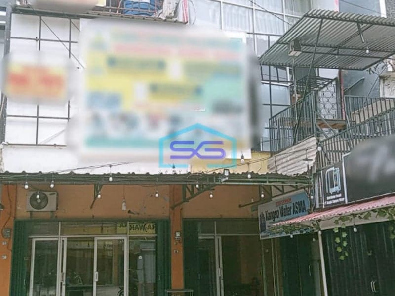 Dijual Ruko Strategis 3 Lantai di Jl. Jaksa Agung R. Soeprapto Bukit Besar Palembang LB 336m2