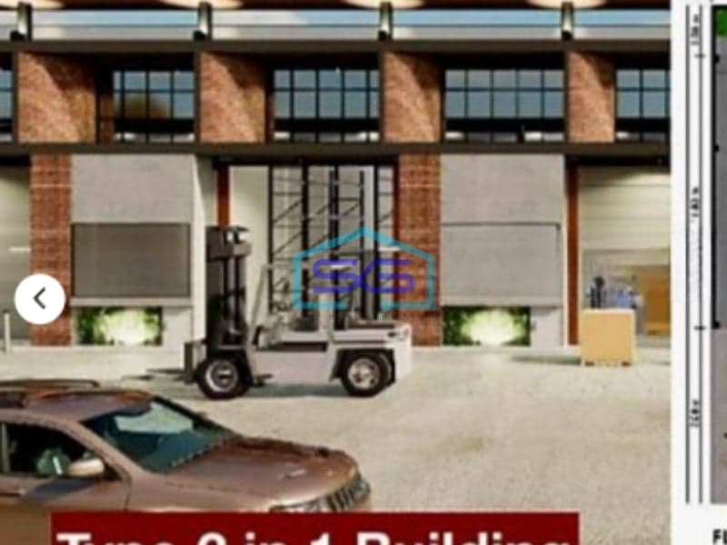 Dijual Gudang Multiguna Baru di Cikarang Bekasi Luas 180m2