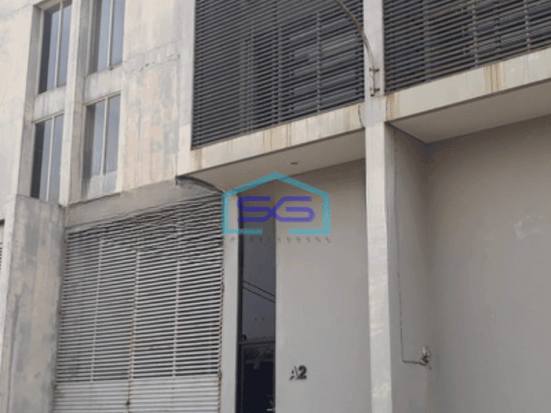 Dijual Gudang Ada Kantor Luas Bangunan 308 m² di Kapuk Kamal Jakarta Barat