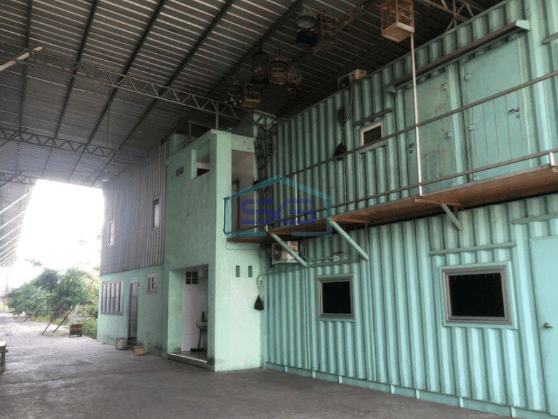 Dijual Gudang bisa buat produksi bangunan relatif baru dekat ke pintu tol ciujung