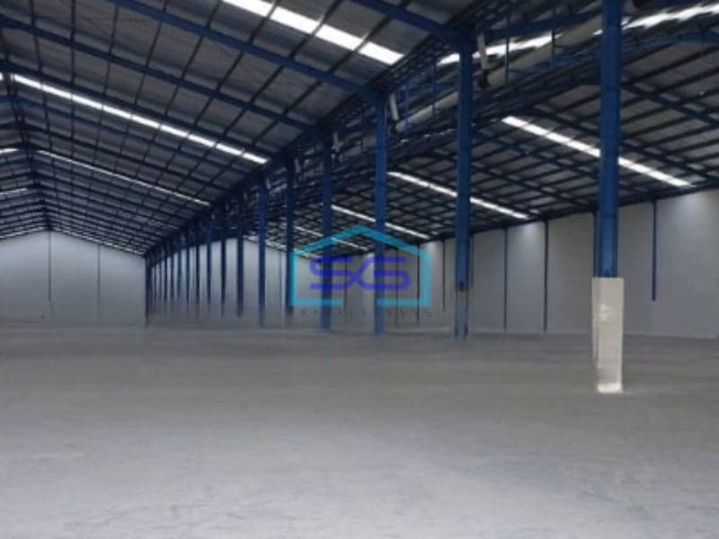 Disewakan Gudang Lokasi Siap Huni Bebas Banjir di Krian Sidoarjo Luas Bangunan  6912 m²