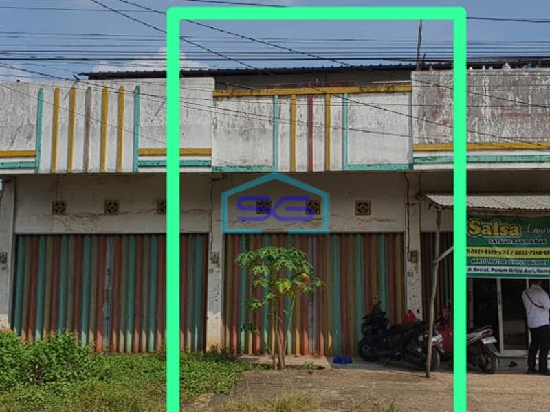 Dijual Ruko di Jalan Sosial Gandus Palembang Bangunan 2 Lantai