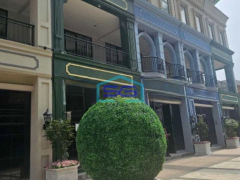 Disewakan Ruko Euro Asia PIK 2 LB 130m2 Jakarta Utara