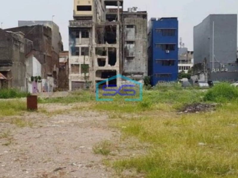 Dijual Cepat Tanah Kavling Komersil Di Pusat Kota Gajah Mada Jakarta Pusat LT 3593m2