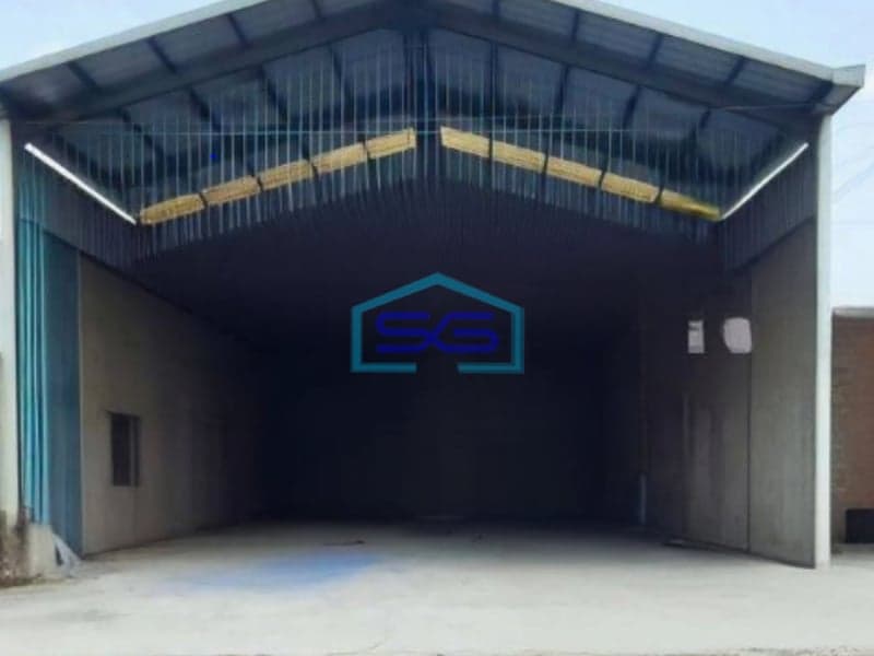 Dijual Gudang Akses Container Pinggir Jalan Di Cikarang Bekasi Dekat Jababeka Luas 310m2