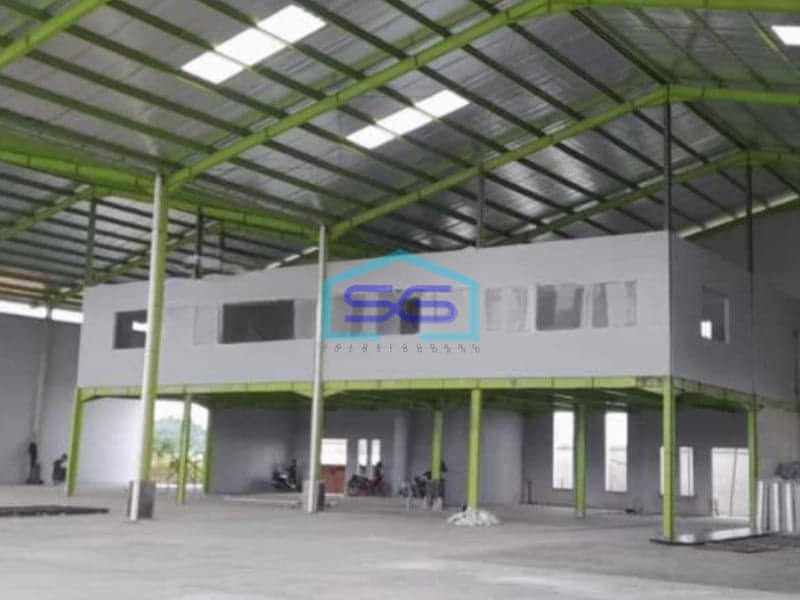 Disewakan Gudang Baru Brandnew Cikupa Tangerang Termurah Dekat Pintu Toll Balaraja Timur LB 1728m2