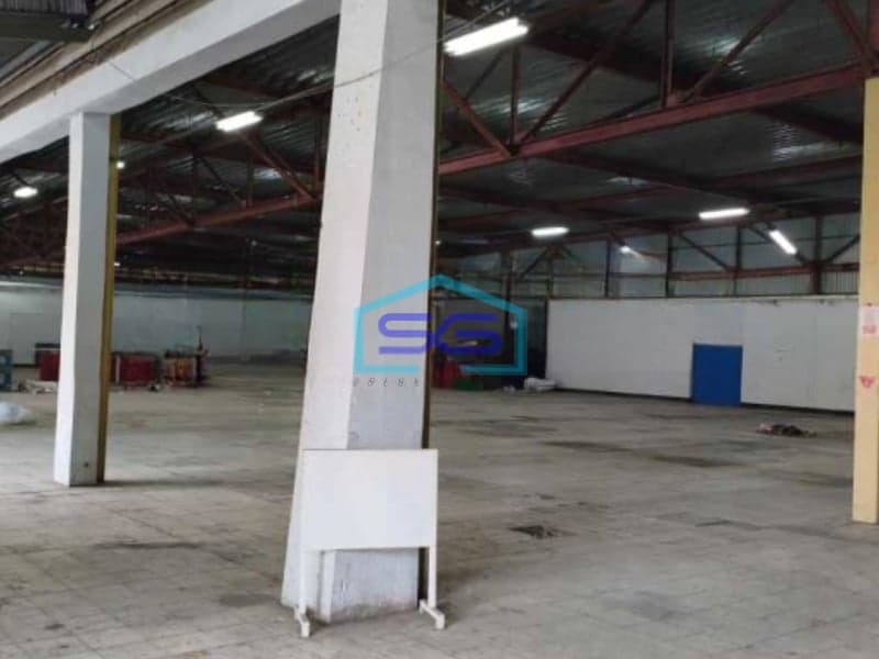 Disewakan Gudang Lokasi Bebas Banjir di Cikokol Tangerang Luas Tanah  2165 m²