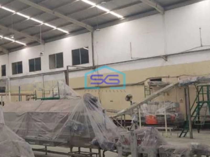 Dijual Pabrik Luas Bangunan  7000 m² Lokasi Pasar Kemis Tangerang