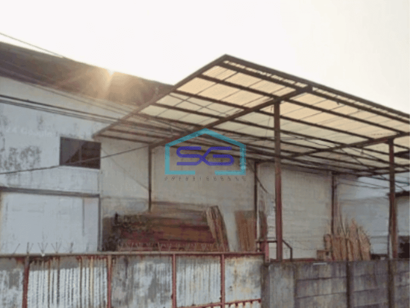 Dijual Gudang Murah Akses Container 40 Feet di Periuk Tangerang Luas Tanah  1200 m²
