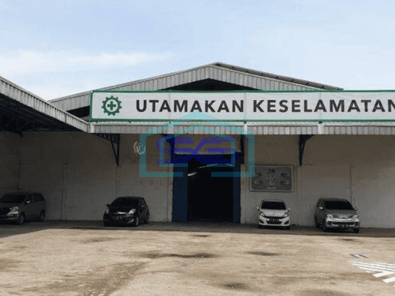 Dijual Pabrik di kawasan industri jatake, Tangerang